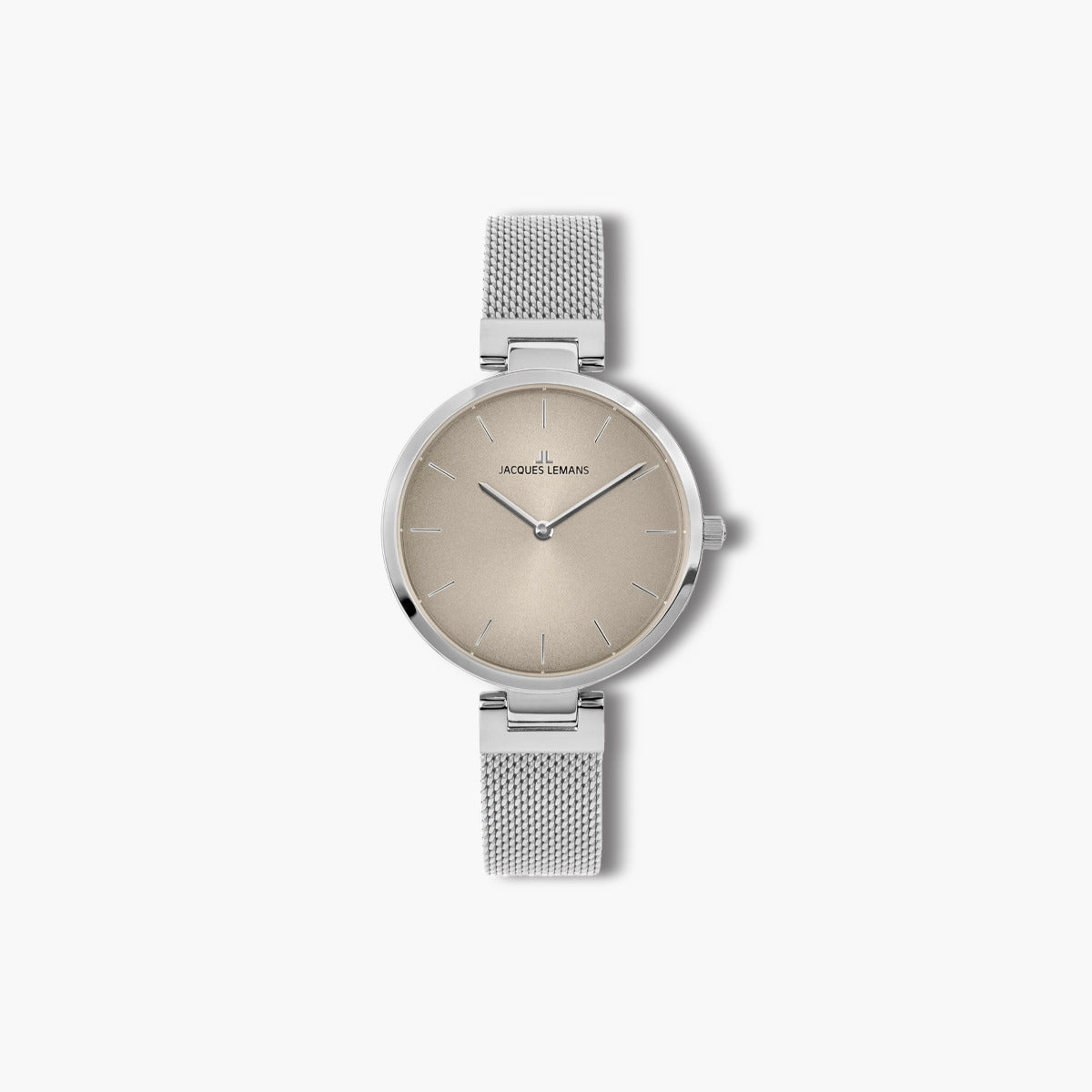 Reloj Jacques Lemans Milano 1-2110B acero esfera beige