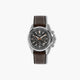 Reloj Jacques Lemans Liverpool 1-2117W cronógrafo piel marrón esfera gris