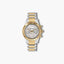 Reloj Jacques Lemans Venice 1-2151G cronógrafo acero bicolor esfera nácar circonita