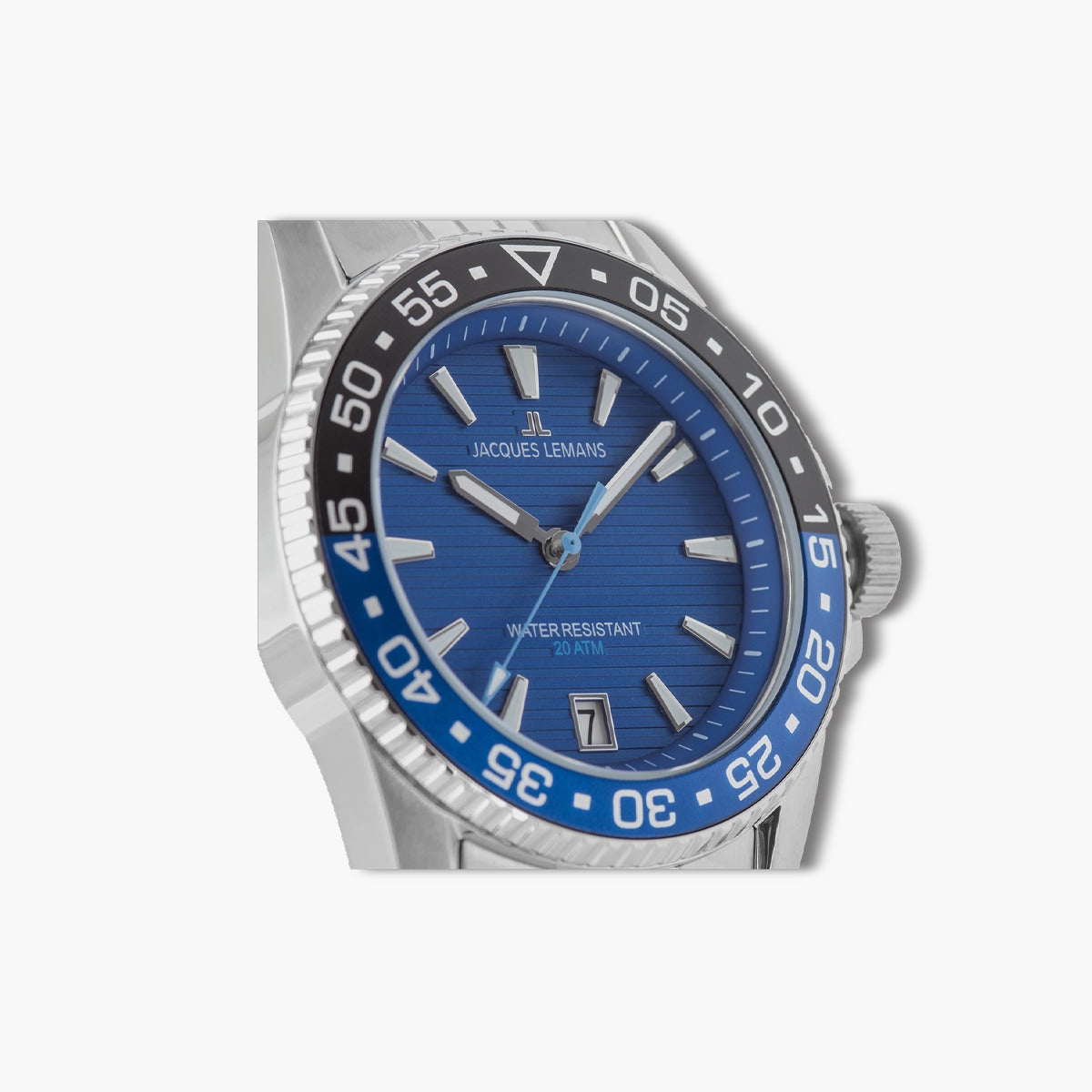 Reloj Jacques Lemans Liverpool 1-2205I acero esfera azul