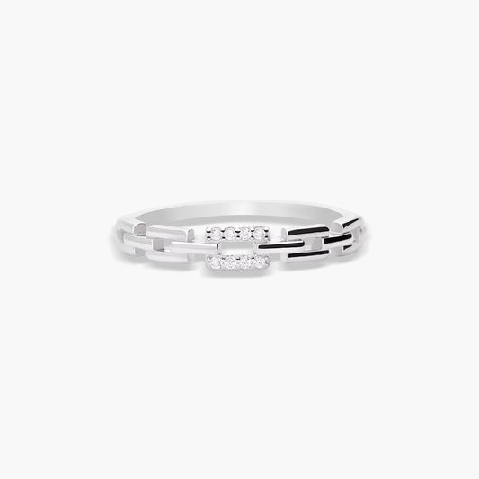 Anillo de plata 1ª ley 