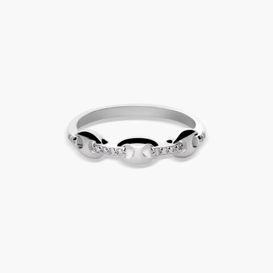 Anillo de plata 1ª ley