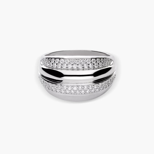 Anillo de plata 1ª ley 