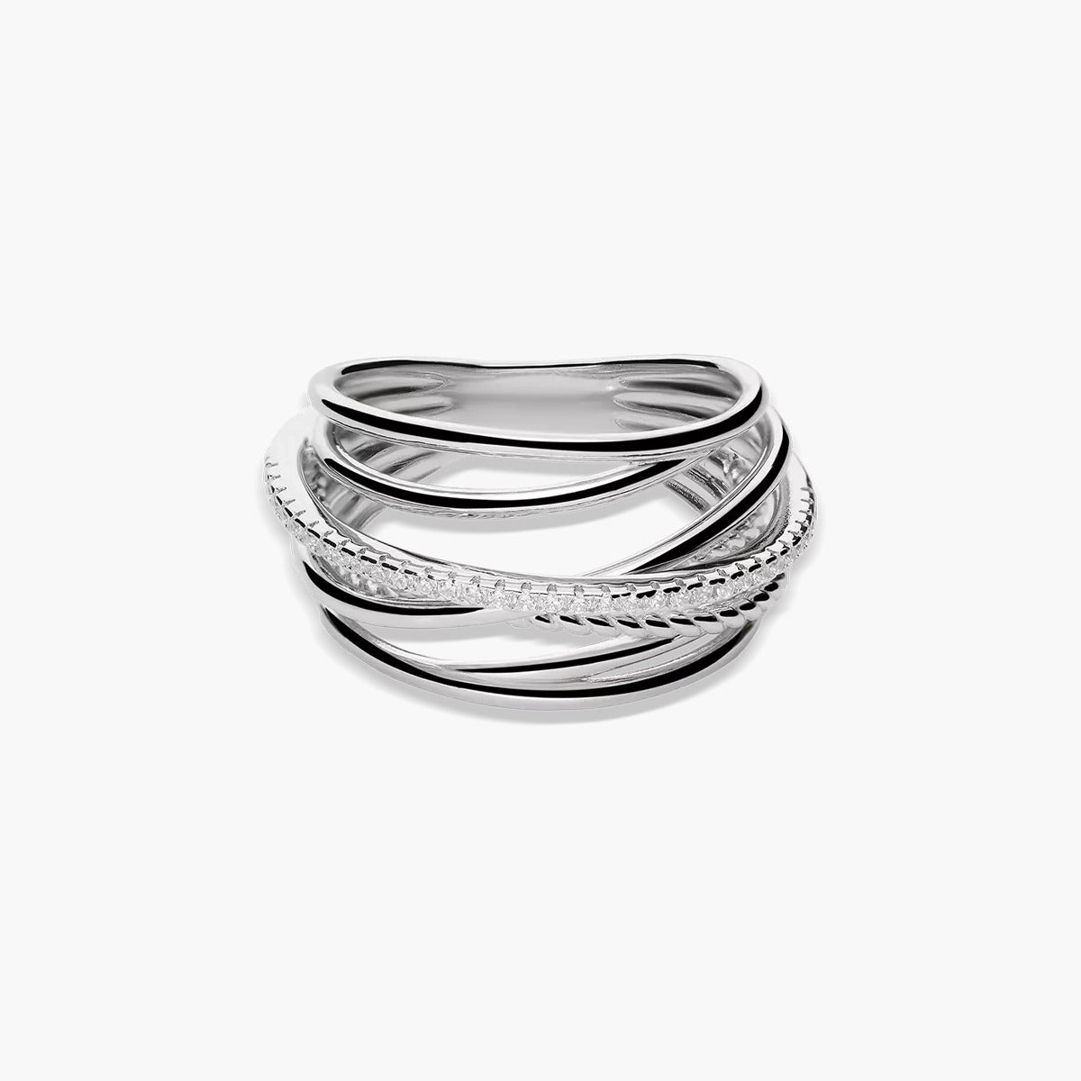 Anillo de plata 1ª ley 