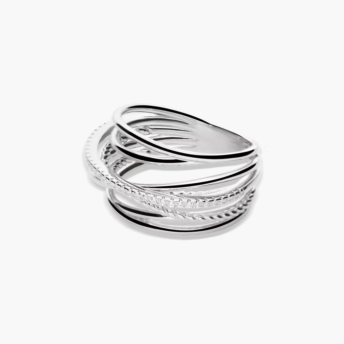 Anillo de plata 1ª ley 