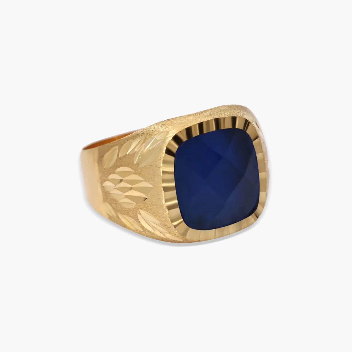 Sello infantil dibujo espiral de oro 18K circonita cúbica