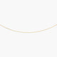 Gargantilla de oro 18K 45 cm cola de topo