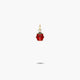 Colgante mariquita de oro 18K 8 mm