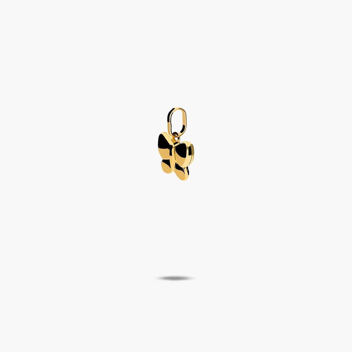 Colgante mariposa de oro 18K 7 mm