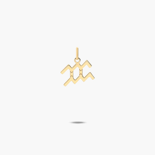 Colgante de oro 18K Acuario MY SIGN