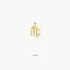 Colgante de oro 18K Virgo MY SIGN