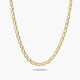 Gargantilla de oro 18K 45 cm malla perdiz