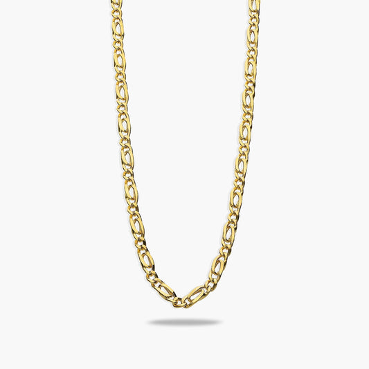 Gargantilla de oro 18K 45 cm malla perdiz