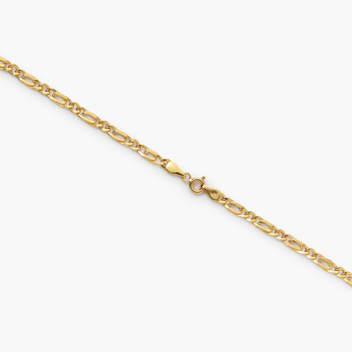 Gargantilla de oro 18K 45 cm malla perdiz