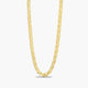 Gargantilla de oro 18K 45 cm malla tigre