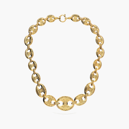 Gargantilla de oro 18K 43-47 cm ORIENTAL GARDEN