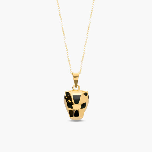 Collar de oro 18K 13 mm LEOPARD