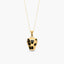 Collar de oro 18K 13 mm LEOPARD