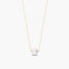 Collar de oro 18K perla 5mm