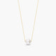 Collar de oro 18K perla 5mm
