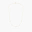 Collar de oro 18K perlas 42-45 cm