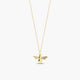 Collar abeja de oro 18K 7 mm