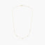 Collar de oro 18K circonitas 42-45 cm