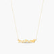 Collar de oro 18K "Mamá" 26 mm