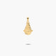 Medalla Virgen del Rocío de oro 18K 23 mm