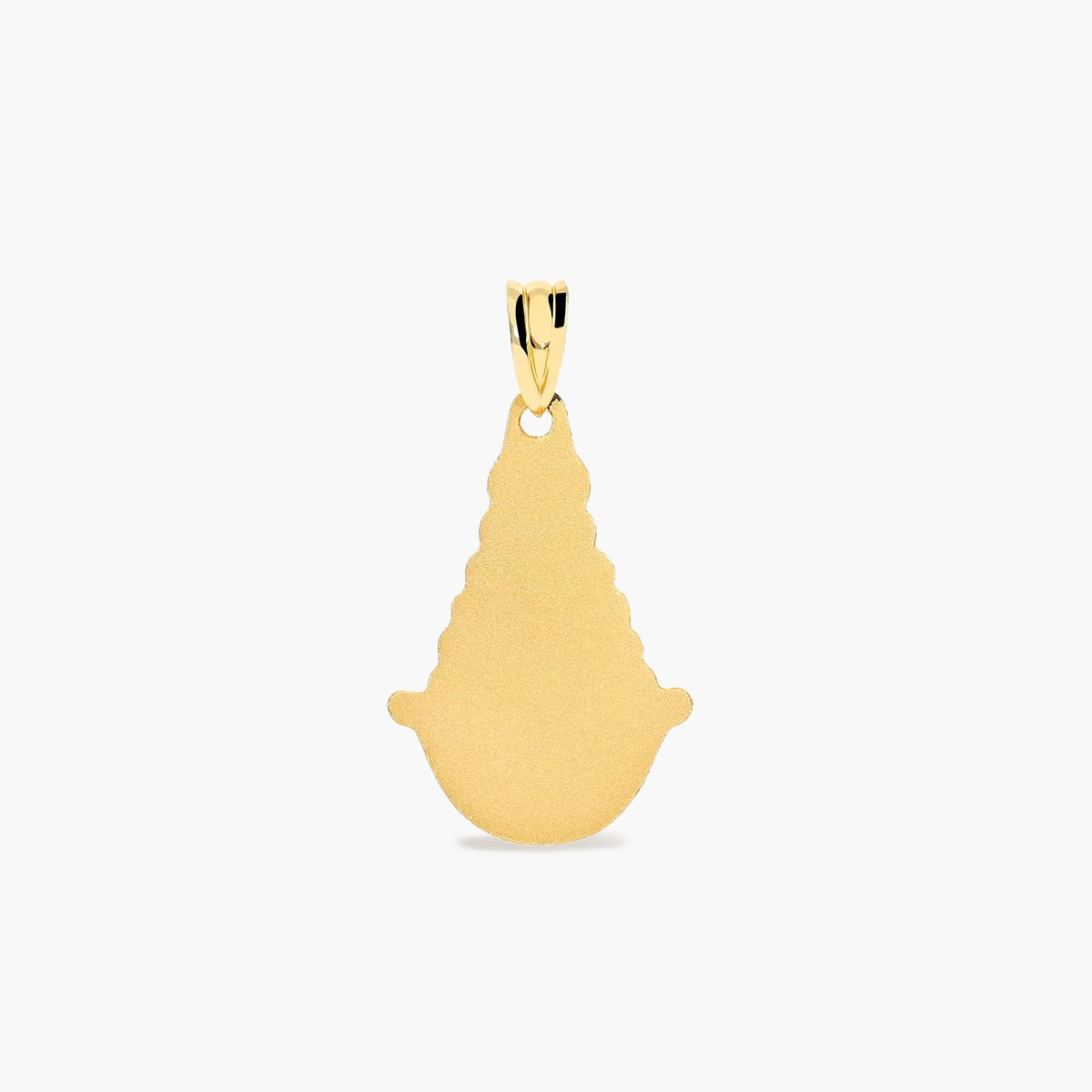 Medalla Virgen del Rocío de oro 18K 23 mm
