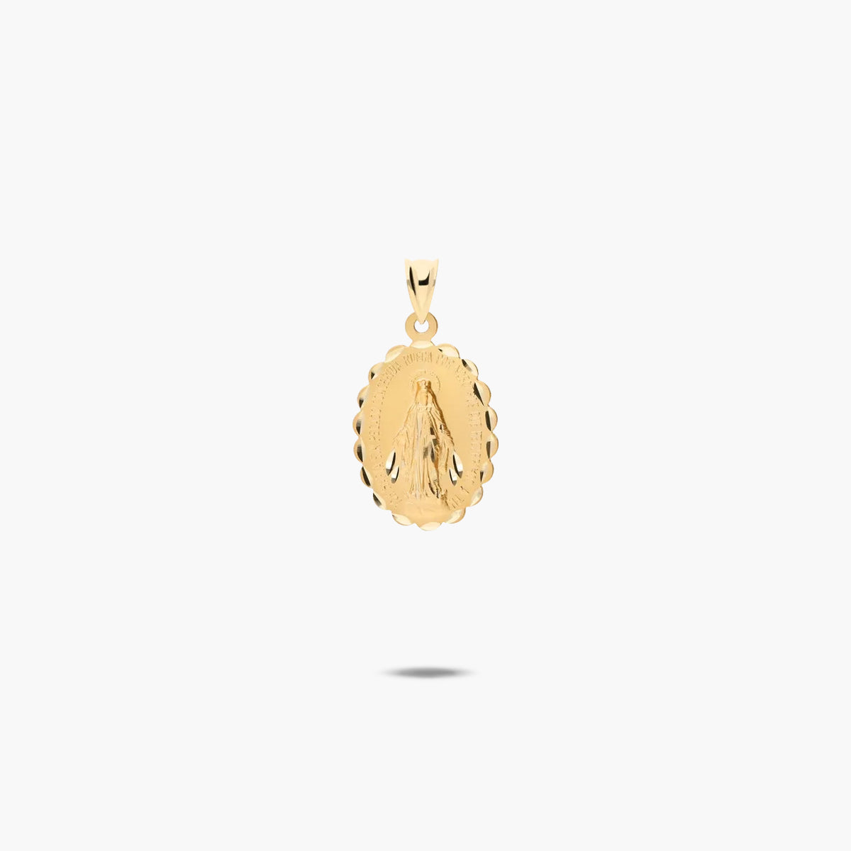 Medalla Virgen La Milagrosa de oro 18K 20 mm