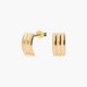 Pendientes de oro 18K 10 mm