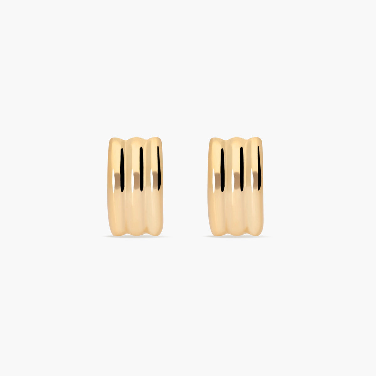 Pendientes de oro 18K 10 mm