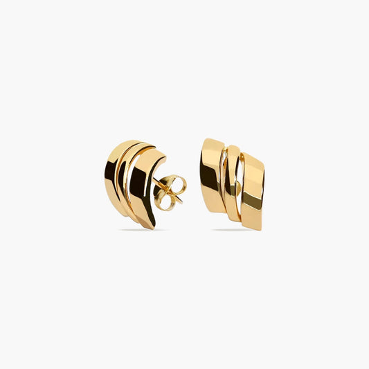 Pendientes de oro 18K 17 mm