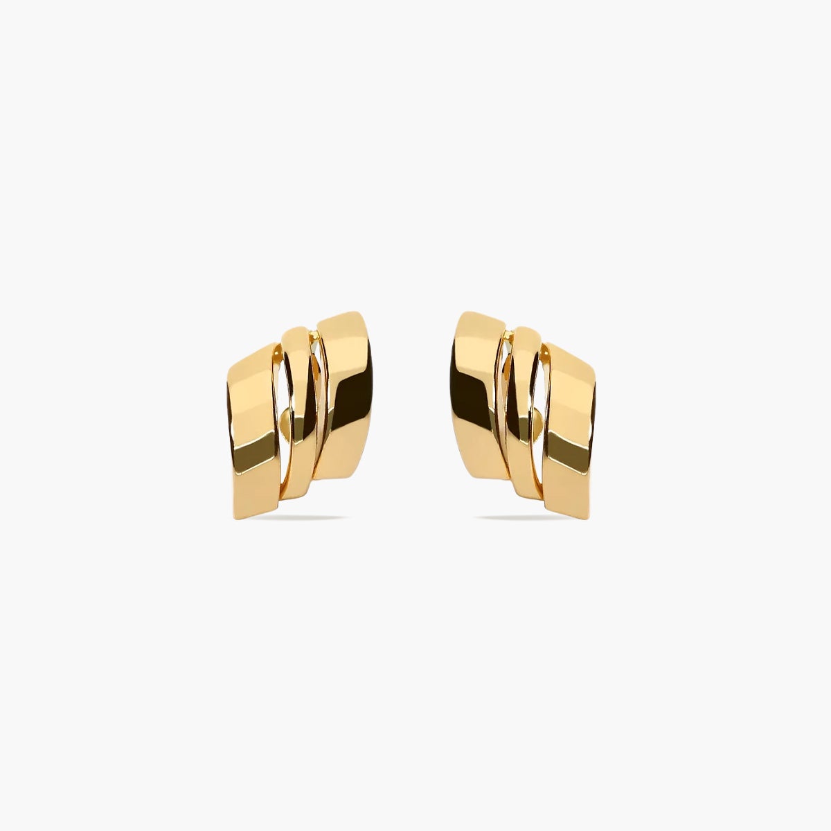 Pendientes de oro 18K 17 mm