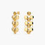 Pendientes largos de oro 18K 45 mm BANBISHN