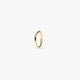 Piercing de oreja de oro 18K aro 10 mm
