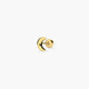 Piercing de oreja de oro 18K luna 5 mm