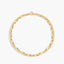 Pulsera de oro 18K cadena perdiz 19 cm