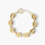Pulsera de oro 18K 19-21 cm ORIENTAL GARDEN