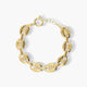Pulsera de oro 18K 19-21 cm ORIENTAL GARDEN