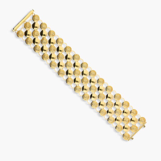 Pulsera de oro 18K 17 cm BANBISHN