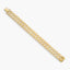 Pulsera de oro 18K princesa 19 cm