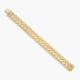 Pulsera de oro 18K princesa 19 cm