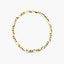 Pulsera de oro 18K eslabón programada 21 cm