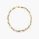 Pulsera de oro 18K eslabón programada 21 cm