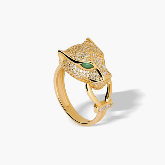 Anillo de oro 18K LEOPARD
