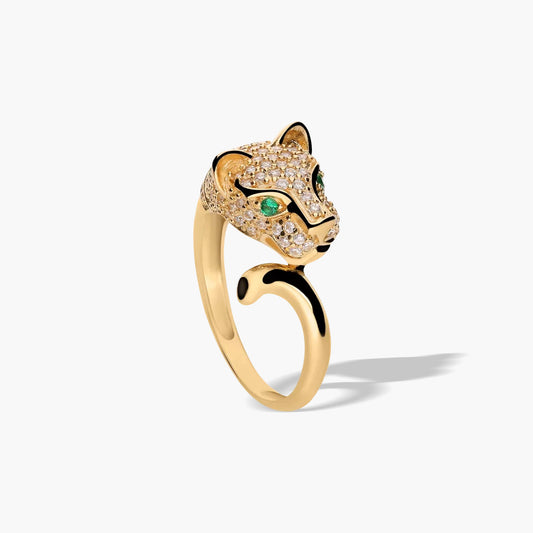 Anillo de oro 18K LEOPARD
