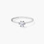 Anillo de oro blanco 18K PLANET