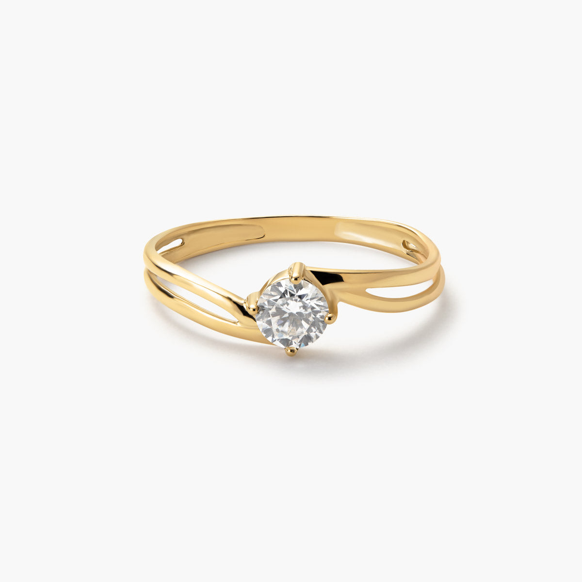 Anillo de oro 18K TWIRL
